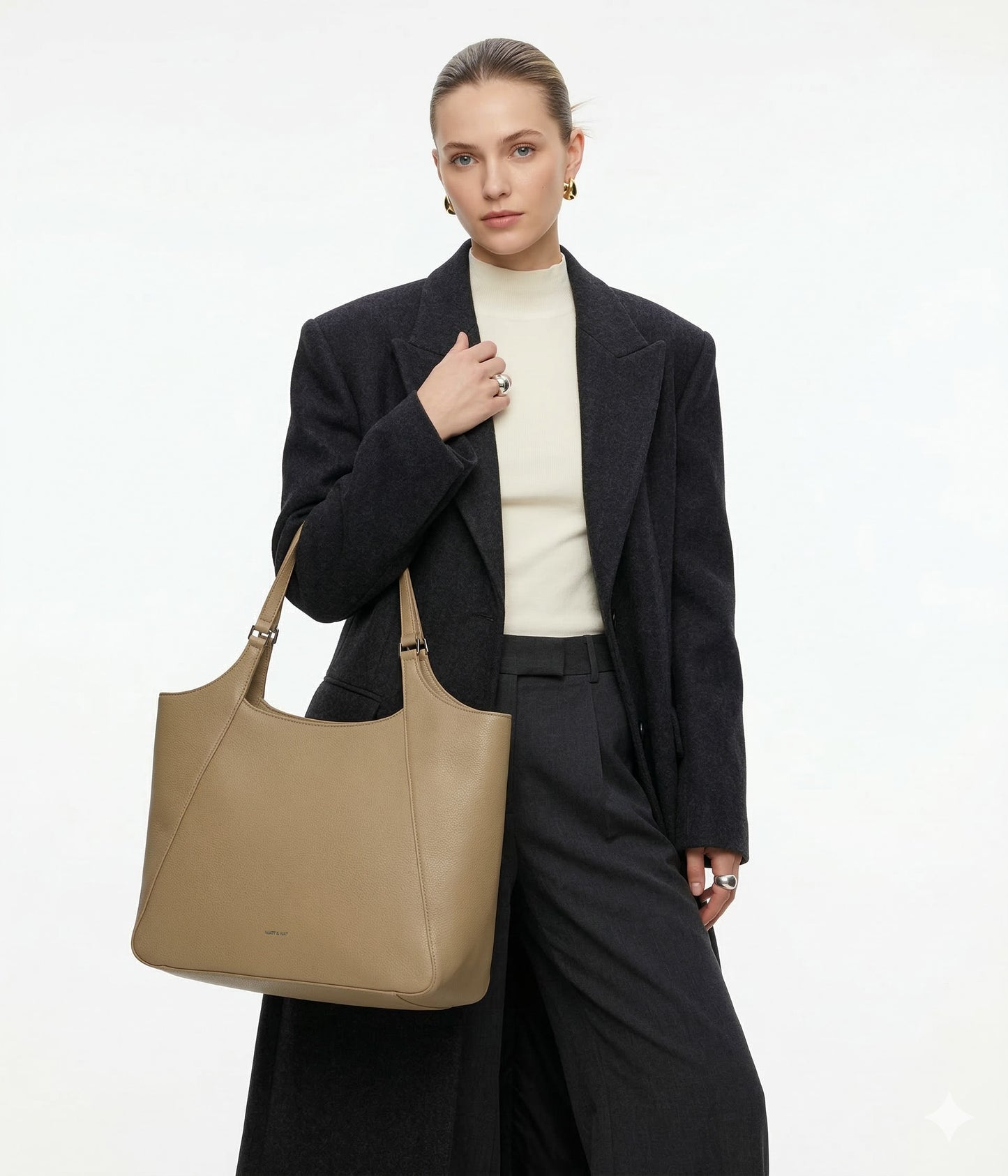CHARLOT Vegan Tote Bag - Grain | Color: Rosemary - variant::rosemary
