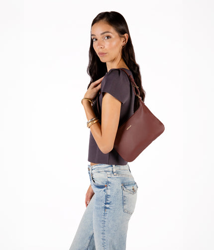 JINA Vegan Shoulder Bag - Grain | Color: Rosemary - variant::rosemary
