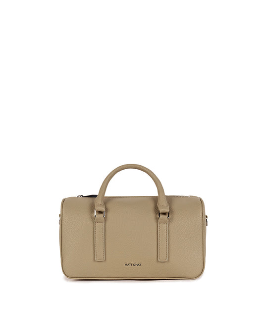 LUCE Vegan Crossbody Bag - Grain - almond