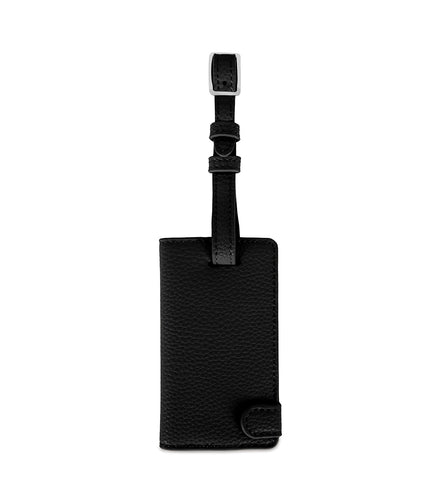 MAP Vegan Luggage Tag - Grain | Color: Black - variant::black