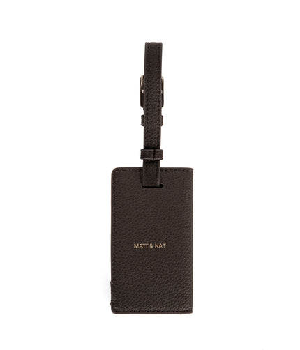 MAP Vegan Luggage Tag - Grain | Color: Fudge - variant::fudge