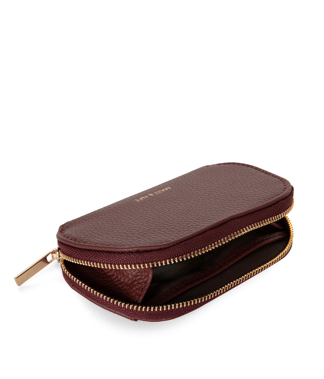 NADYA Vegan Card Holder – Grain | Color: Cherry - variant::cherry