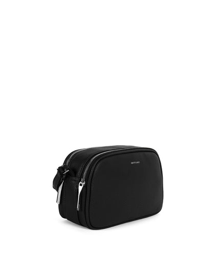 PAIR Vegan Crossbody Bag - Grain | Color: Black - variant::black