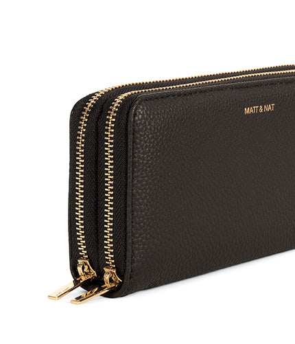SUBLIME Vegan Wallet - Grain | Color: Fudge - variant::fudge
