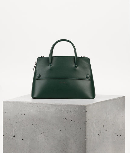 SILVA SM Small Vegan Satchel - UPPEAL™ | Color: Wreath - variant::wreath