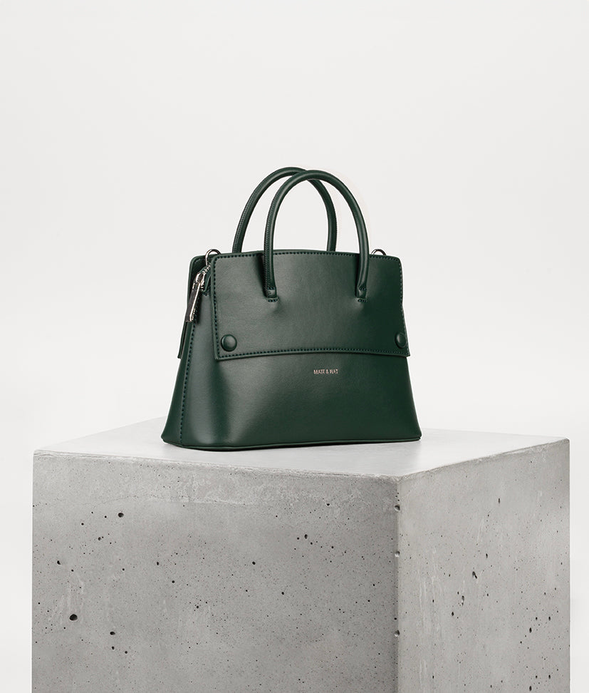 SILVA SM Small Vegan Satchel - UPPEAL™ | Color: Wreath - variant::wreath