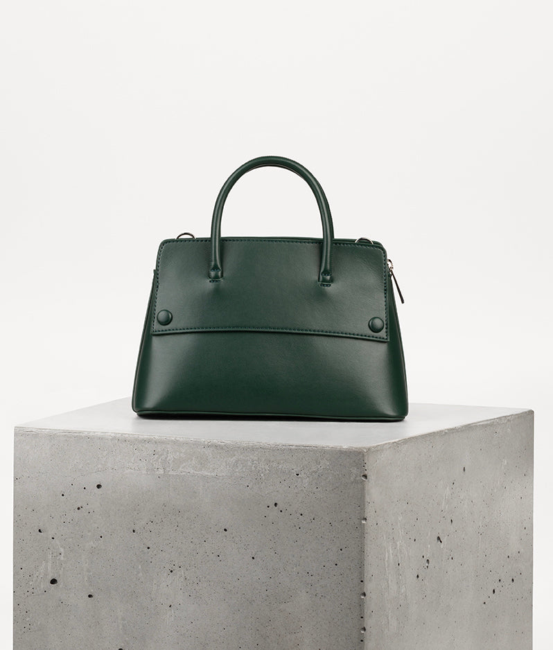 SILVA SM Small Vegan Satchel - UPPEAL™ | Color: Wreath - variant::wreath