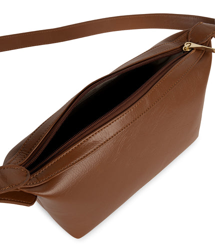 CASTLE Vegan Crossbody Bag - Theme | Color: Rust - variant::rust