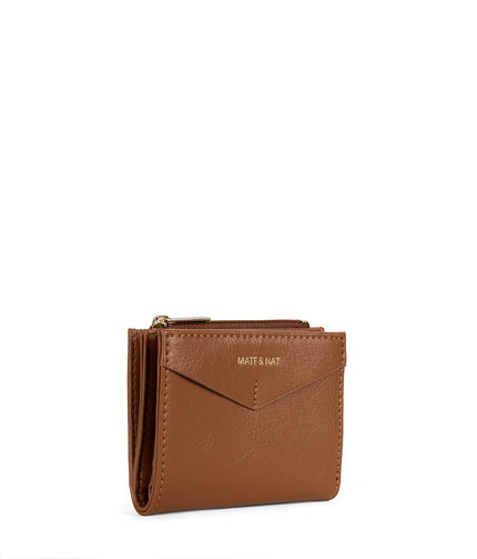 ROME SM Vegan Bifold Wallet - Theme | Color: Rust - variant::rust