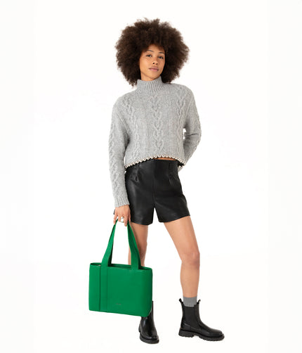 GARNI Vegan Tote Bag - Forum | Color: Cocoa - variant::cocoa