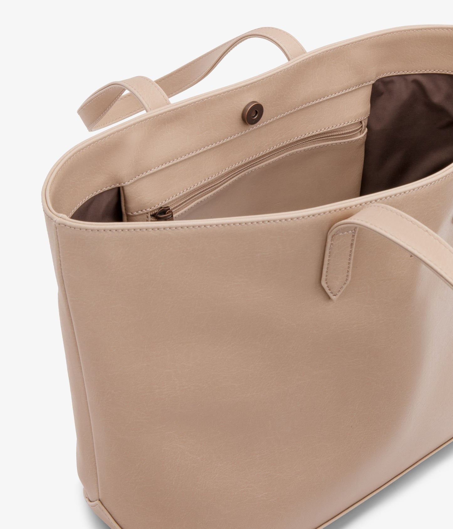 SCHLEPP Vegan Tote Bag - Vintage | Color: Frappe- variant::Frappe