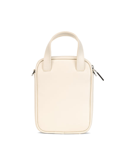 LEAP Vegan Crossbody Bag - Arbor | Color: White, Beige - variant::macadamia