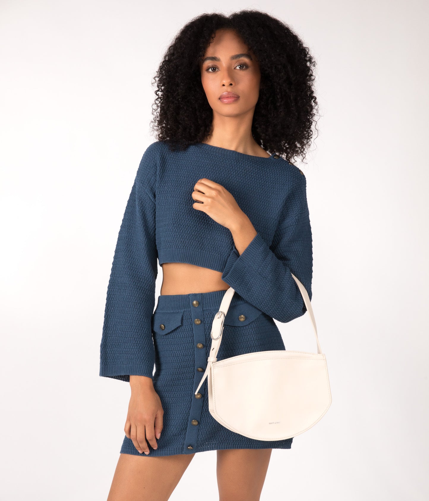 JENINE Vegan Shoulder Bag - Arbor | Color: Brown - variant::pecan