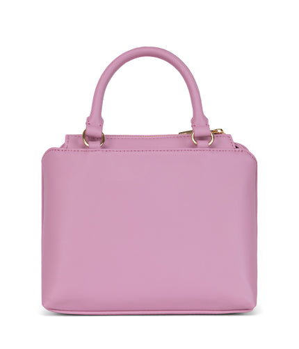 ATHENA Small Vegan Satchel - Sol | Color: Purple - variant::petal