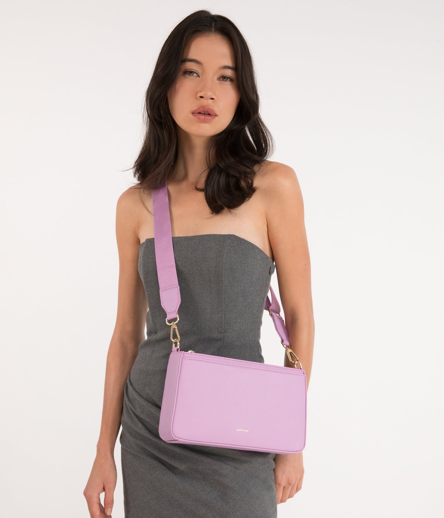 FENNE Vegan Convertible Crossbody Bag - Sol | Color: Brown - variant::twig