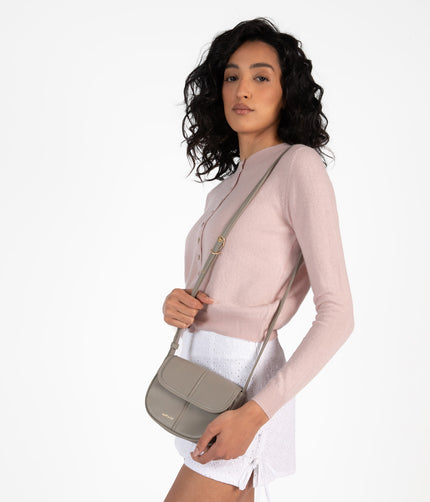 IDA Small Vegan Crossbody Bag - Forum | Color: Yellow - variant::jasmine