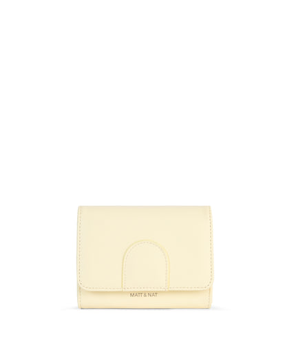 MELLOWSM Vegan Wallet - Forum | Color: Yellow - variant::jasmine