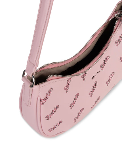 MARI Vegan Shoulder Bag - BARBIE™ | Color: Pink Sky - variant::pink sky