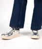 EIRA Women's Vegan Sneakers | Color: Silver - variant::silver