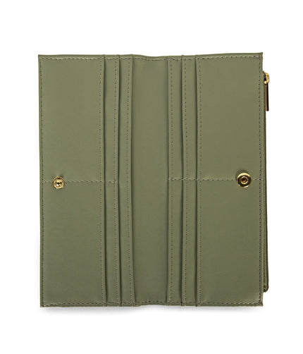 ROME Vegan Wallet - Forum | Color: Fennel - variant::fennel