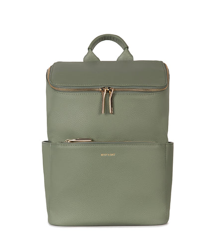 BRAVE Vegan Backpack - Grain | Color: Olivine - variant::olivine