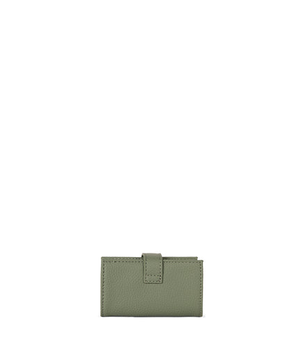 CREPE Vegan Accordion Card Holder – Grain | Color: Olivine - variant::olivine