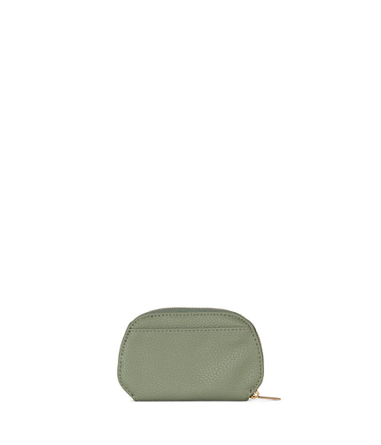 NADYA Vegan Card Holder – Grain | Color: Olivine - variant::olivine