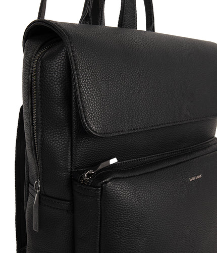 PAXX Vegan Backpack - Grain | Color: Black - variant::black