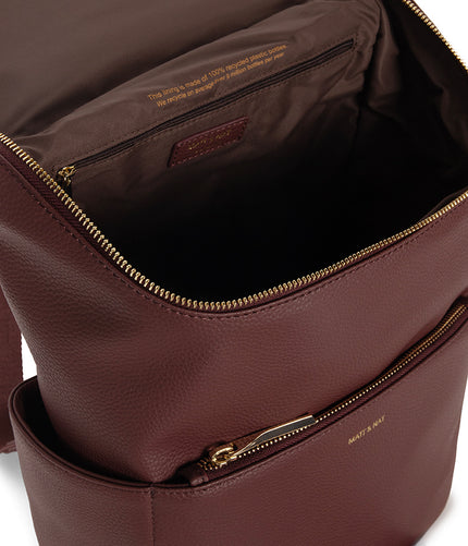 BRAVE Vegan Backpack - Grain | Color: Cherry - variant::cherry
