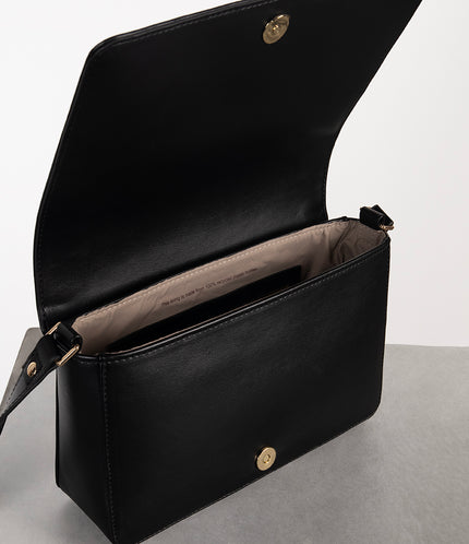 THERESA LG Vegan Crossbody - UPPEAL™ | Color: Black - variant::black