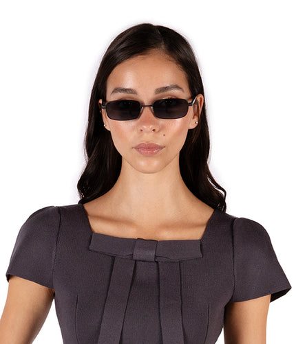 ORIS Metal Sunglasses | Color: Black - variant::black