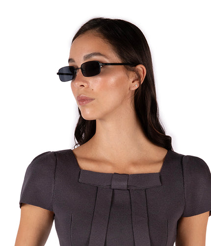 ORIS Metal Sunglasses | Color: Black - variant::black