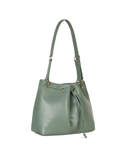 JAN Vegan Bucket Bag – Theme | Color: Tea - variant::tea