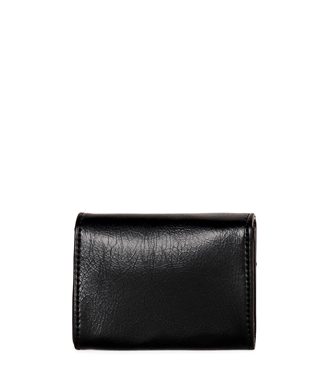YULET Vegan Cardholder – Theme | Color: Black - variant::black