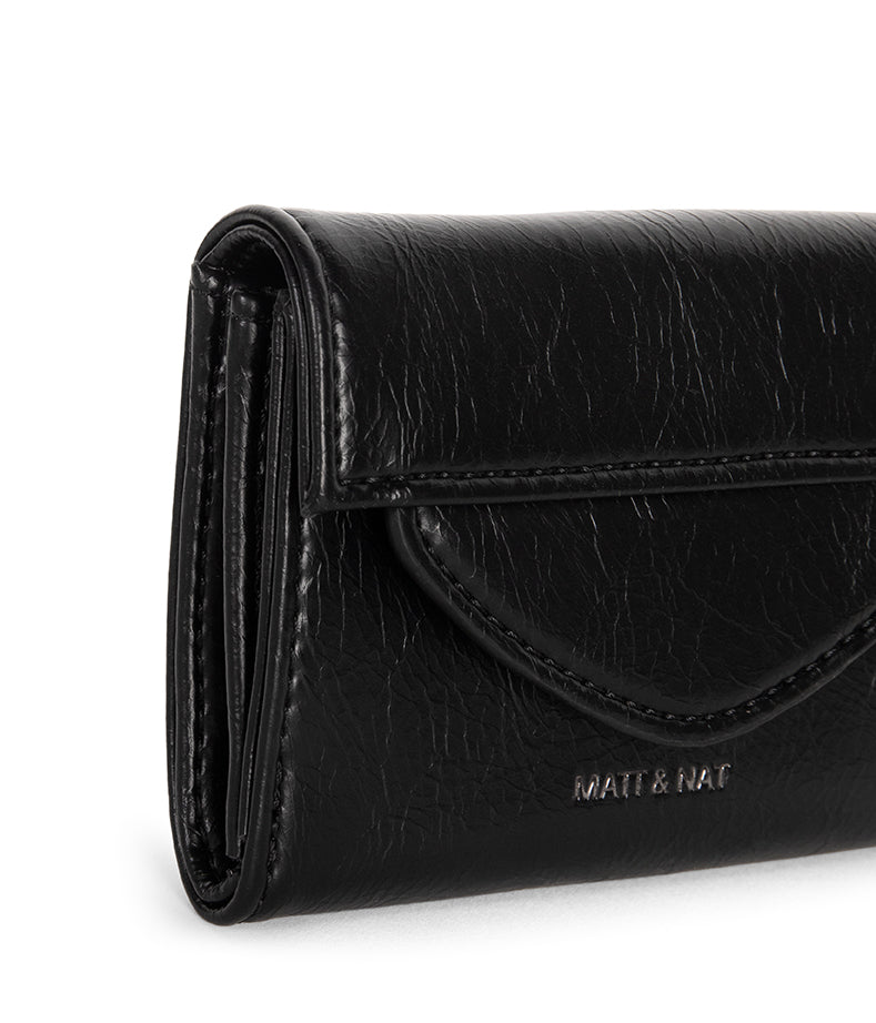 YULET Vegan Cardholder – Theme | Color: Black - variant::black