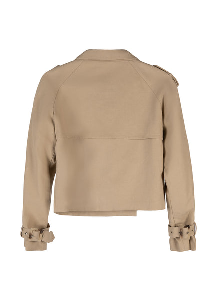 JAIPUR Women's Vegan Jacket | Color: Khaki - variant::khaki