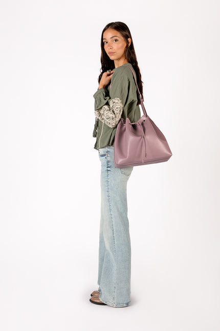 JAN Vegan Bucket Bag – Theme | Color: Macaron - variant::macaron