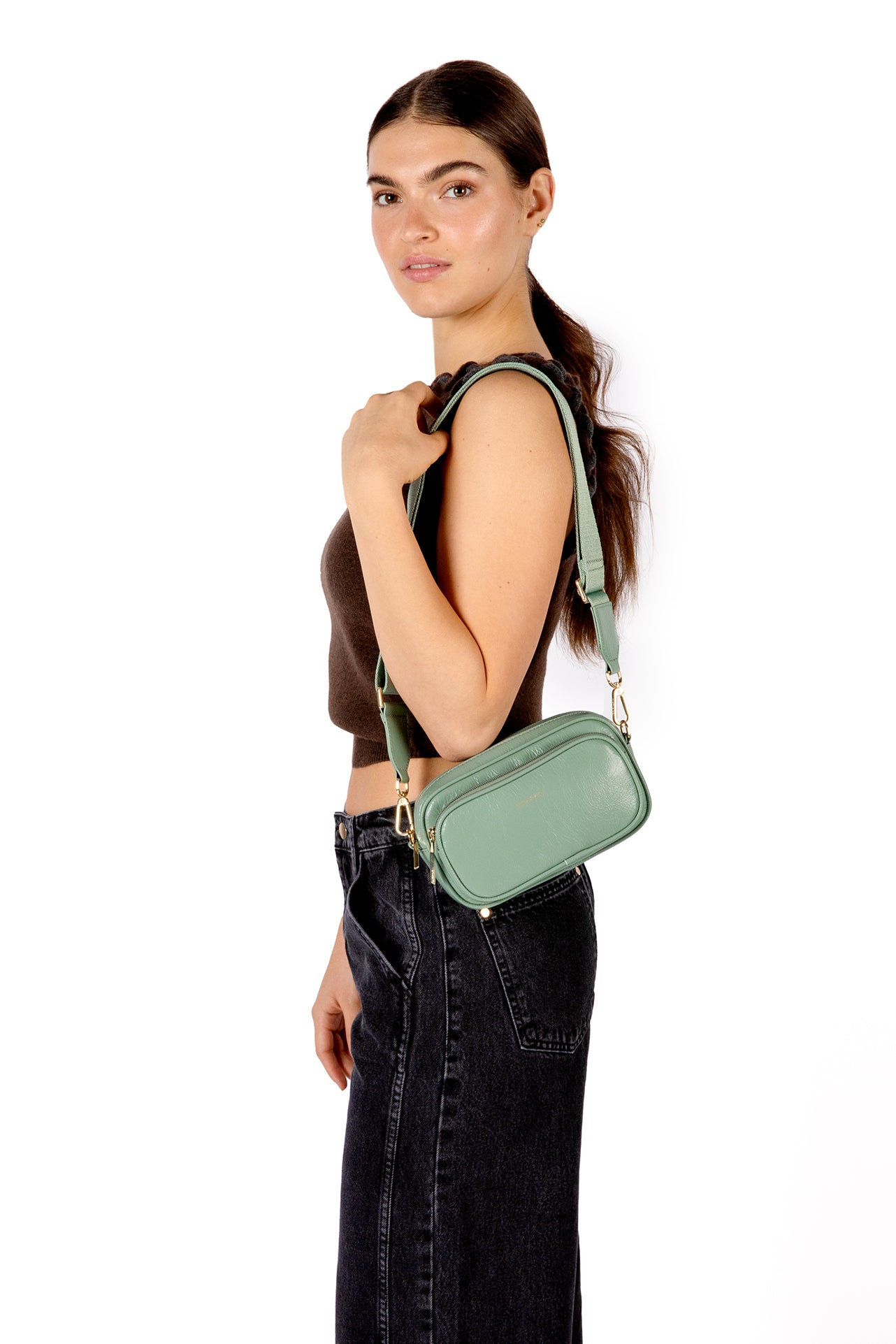 SOLEIL Vegan Crossbody Bag - Theme | Color: Macaron - variant::macaron