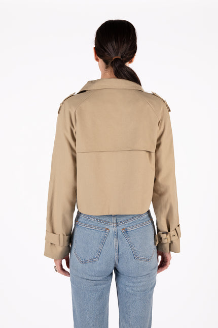 JAIPUR Women's Vegan Jacket | Color: Khaki - variant::khaki