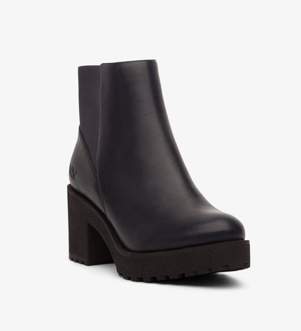 MONTROYAL Women's Vegan Boots | Color: Black - variant::ink
