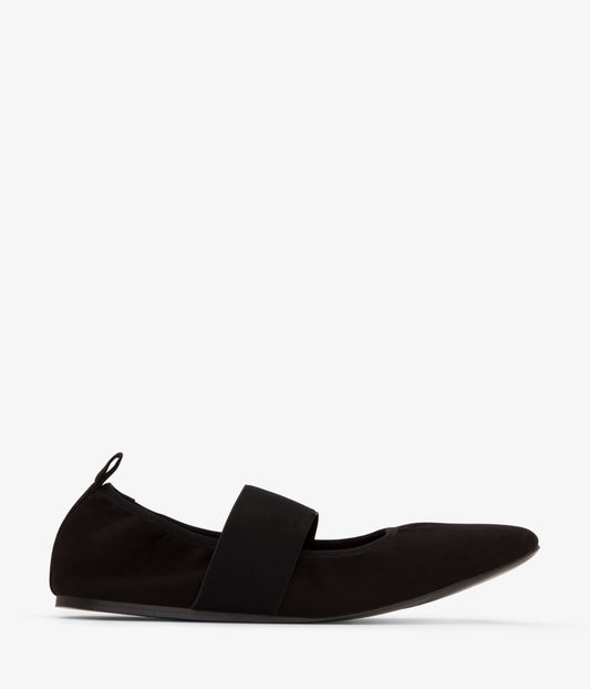ALANA Vegan Flats | Color: Black - variant::black