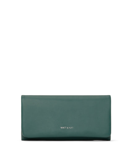 VERSO Vegan Wallet - Loom | Color: Blue - variant::kombucha