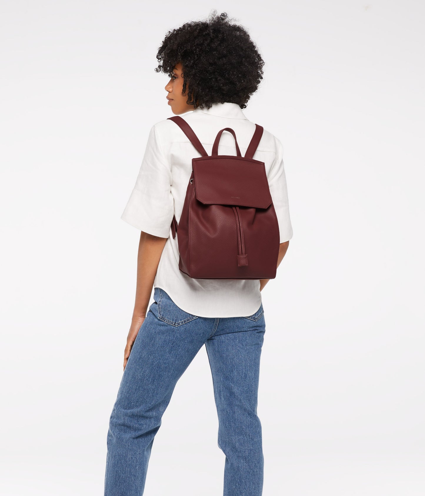 MUMBAI Vegan Backpack - Purity | Color: Grey - variant::mineral