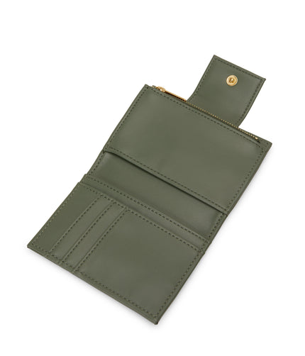 CRUISESM Small Vegan Wallet - Loom | Color: Green - variant::stem