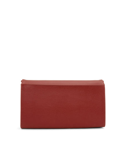 DREWLG Large Vegan Crossbody Bag - Vintage | Color: Red - variant::barn
