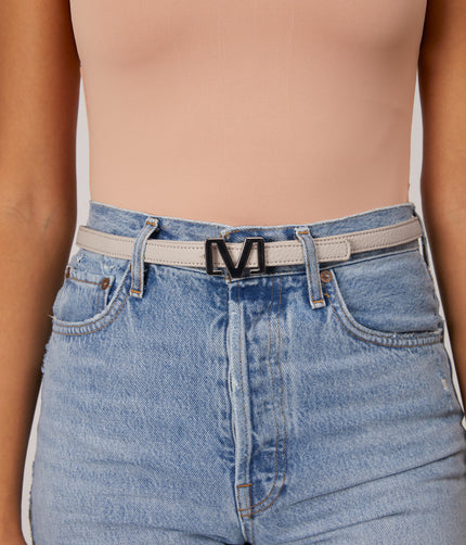 LORIA Women’s Vegan High Waist Belt - Purity | Color: Black - variant::black