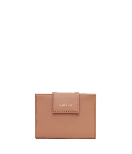 CRUISESM Small Vegan Wallet - Loom | Color: Pink - variant::fondant