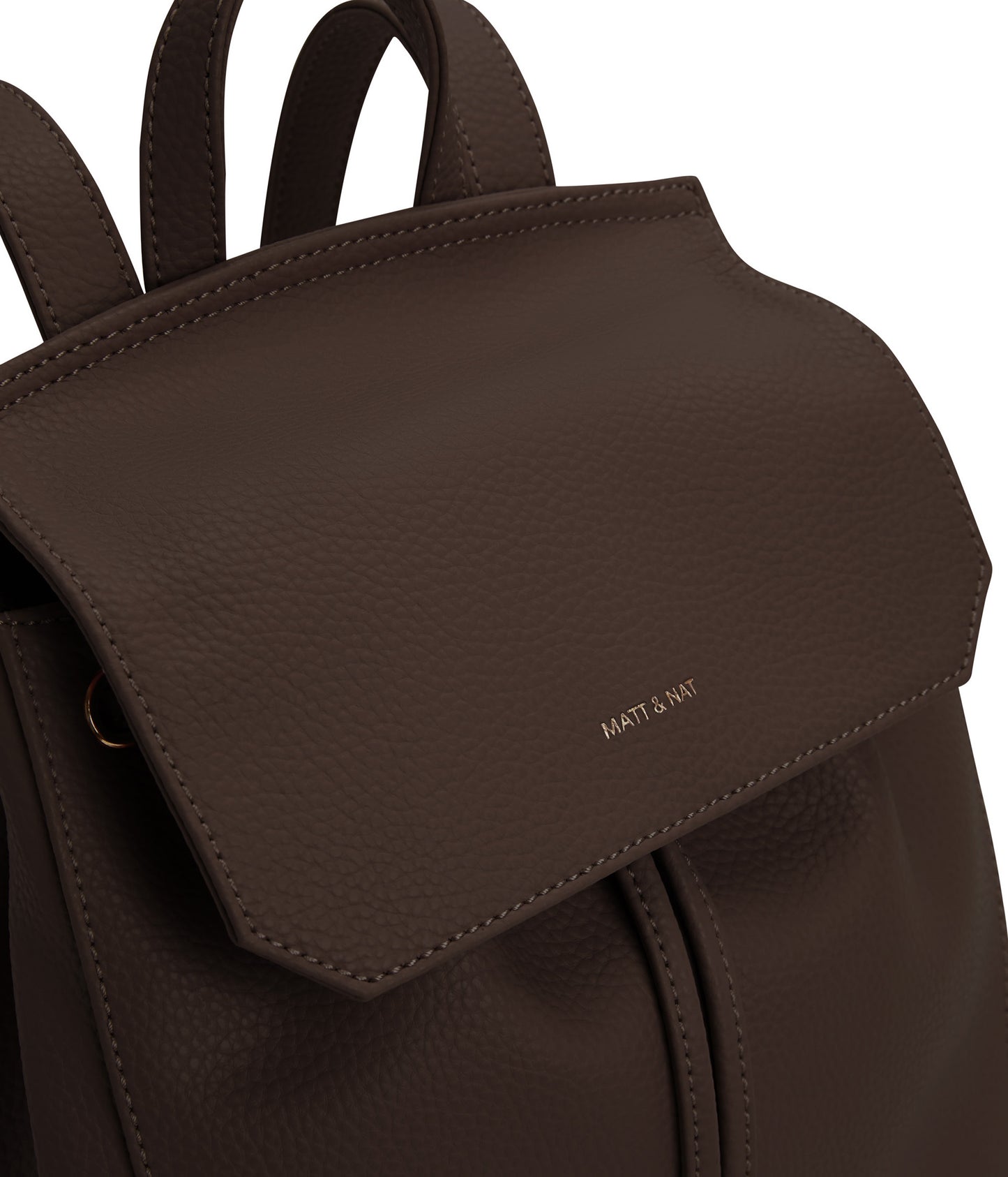MUMBAI MED Vegan Backpack - Purity | Color: Brown - variant::chocolate