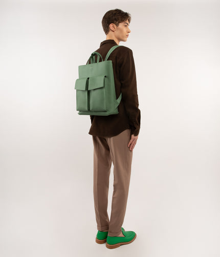 MYRON Vegan Backpack - Purity | Color: Brown - variant::chocolate