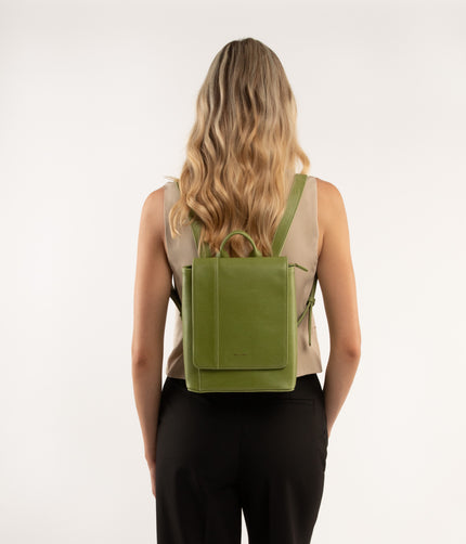 DEELY MED Vegan Small Backpack - Vintage | Color: White - variant::vanilla
